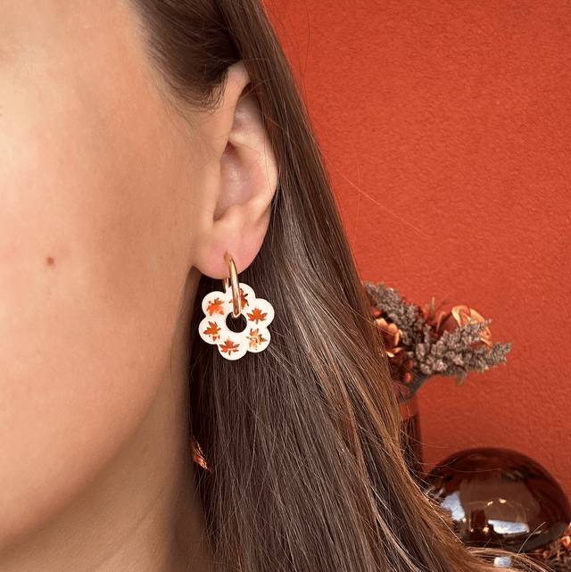 Grandes fleurs Aria  : motif automnal