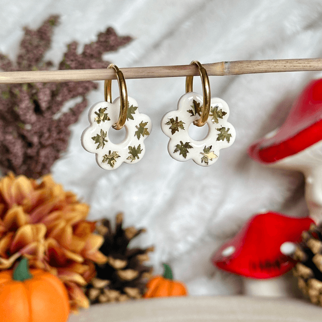 Grandes fleurs Aria  : motif automnal