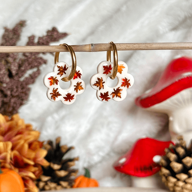 Grandes fleurs Aria  : motif automnal